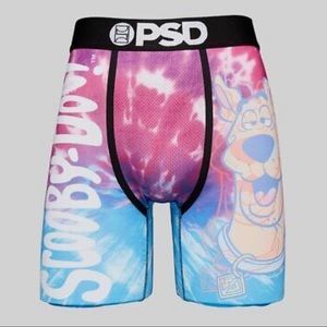 PSD Scooby Doo 3D Tie Dye Boxer Briefs Underwear
